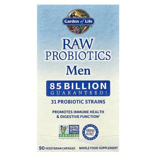 Garden Of Life Raw Probiotics Men 90 Vegetarian Capsules