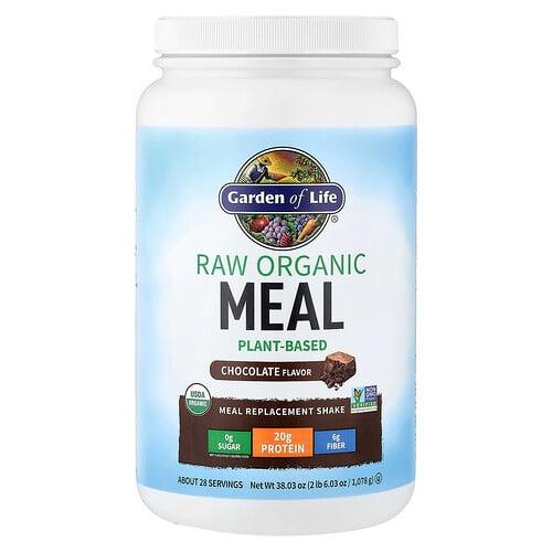 Garden Of Life Raw Organic Meal Replacement Shake Chocolate 38 03 Oz 1 078 G