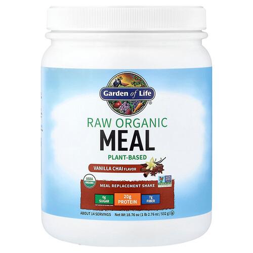 Garden Of Life Raw Organic Meal Replacement Shake Vanilla Chai 18 76 Oz 532 G product image