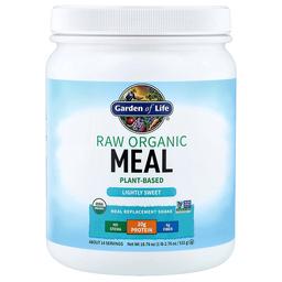 Garden Of Life Raw Organic Meal Replacement Shake Lightly Sweet 1 Lb 2 76 Oz 532 G