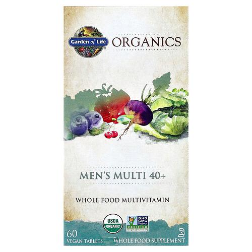 Garden Of Life Organics Men S Multi 40 60 Vegan Tablets