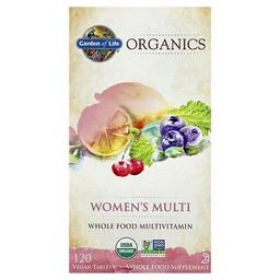 Garden Of Life Organics Women S Multi 120 Vegan Tablets
