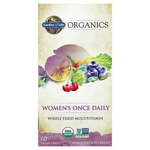 Garden Of Life Organics Women S Once Daily 60 Vegan Tablets