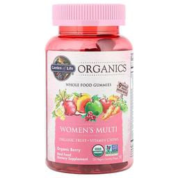 Garden Of Life Organics Women S Multi Gummies Organic Berry 120 Vegan Gummy Drops