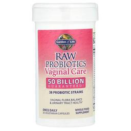 Garden Of Life Raw Probiotics Vaginal Care Shelf Stable 30 Vegetarian Capsules