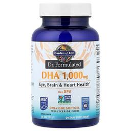 Garden Of Life Dr Formulated Dha Plus Dpa Citrus 30 Softgels