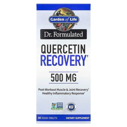 Garden Of Life Dr Formulated Quercetin Recovery 30 Vegan Tablets