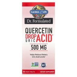 Garden Of Life Dr Formulated Quercetin Drop Uric Acid 500 Mg 60 Vegan Tablets