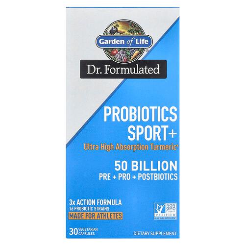 Garden Of Life Probiotics Sport 50 Billion 30 Vegetarian Capsules