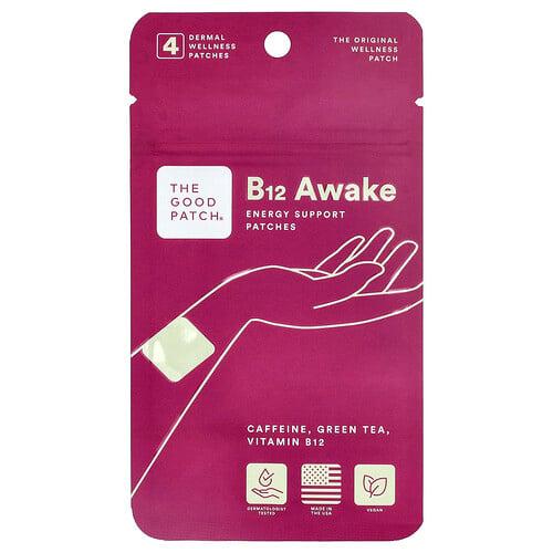 The Good Patch B12 Awake 4 Dermal Wellness Patches product image