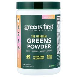 Greens First Greens Powder Peach Mango 10 3 Oz 292 2 G