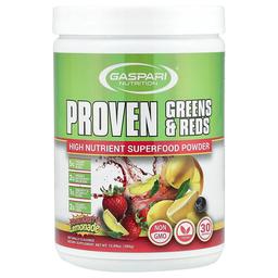 Gaspari Nutrition Proven Greens Reds Strawberry Lemonade 12 69 Oz 360 G