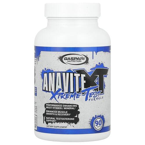 Gaspari Nutrition Anavite Xtreme Test Formula 90 Tablets