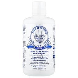 Herbal Answers Pure Aloe Force Raw Purified 32 Fl Oz 946 Ml