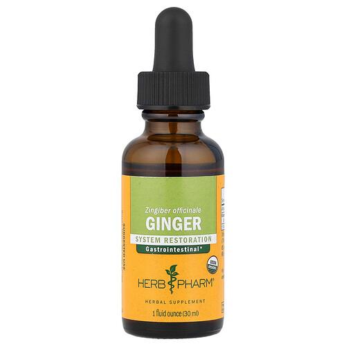Herb Pharm Ginger 1 Fl Oz 30 Ml