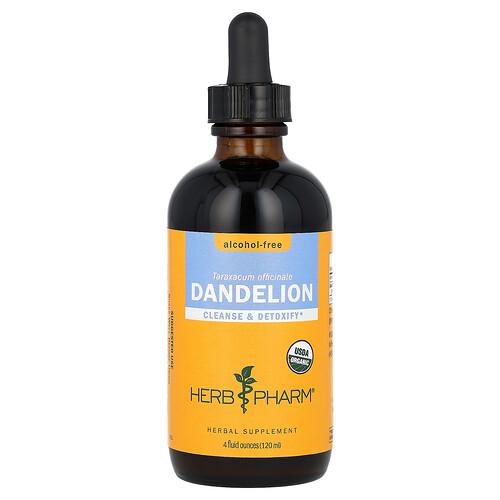 Herb Pharm Dandelion Alcohol Free 4 Fl Oz 120 Ml