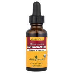 Herb Pharm Ashwagandha Alcohol Free 1 Fl Oz 30 Ml