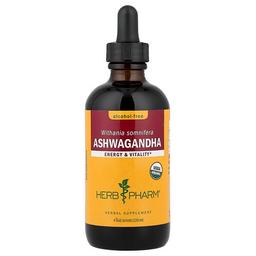 Herb Pharm Ashwagandha Alcohol Free 4 Fl Oz 120 Ml
