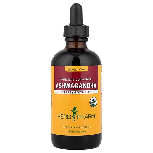 Herb Pharm Ashwagandha Alcohol Free 4 Fl Oz 120 Ml