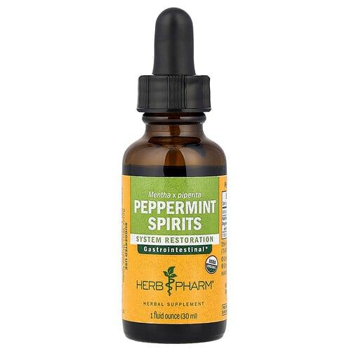 Herb Pharm Peppermint Spirits 1 Fl Oz 30 Ml