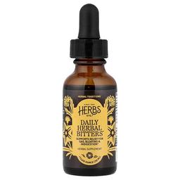 Herbs Etc Daily Herbal Bitters 1 Fl Oz 30 Ml