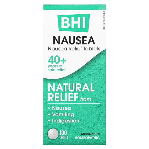 Medinatura Bhi Nausea Relief Tablets 100 Tablets