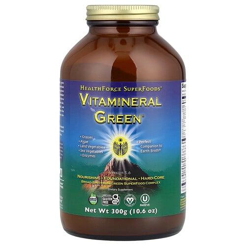 Healthforce Superfoods Vitamineral Green Version 5 6 10 6 Oz 300 G