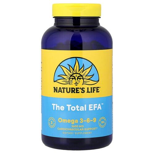 Nature S Life The Total Efa 180 Softgels