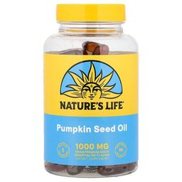 Nature S Life Pumpkin Seed Oil 1 000 Mg 90 Softgels