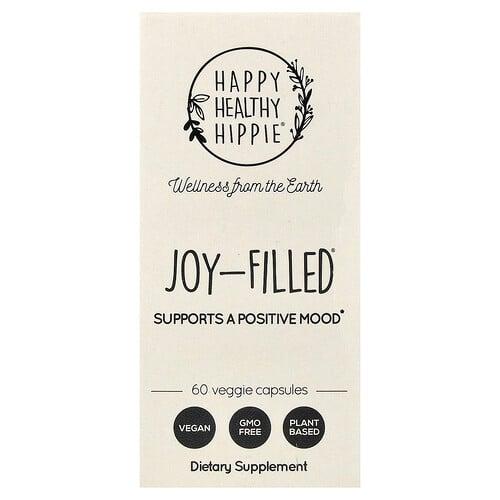 Happy Healthy Hippie Joy Filled Supports A Positive Mood 60 Veggie Capsules