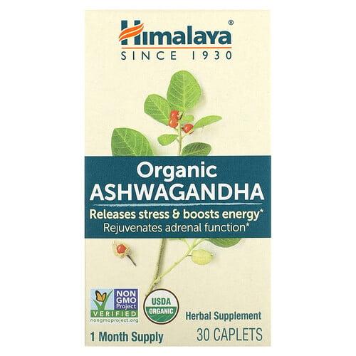 Himalaya Organic Ashwagandha 30 Caplets