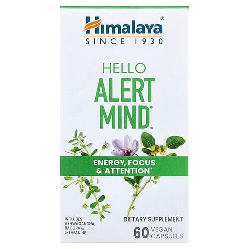 Himalaya Hello Alert Mind 60 Vegan Capsules