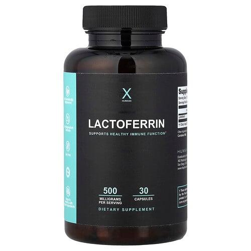 Humanx Lactoferrin 500 Mg 30 Capsules