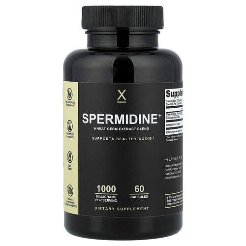 Humanx Spermidine Wheat Germ Extract Blend 60 Capsules