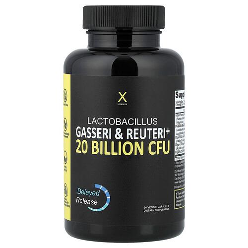 Humanx Lactobacillus Gasseri Reuteri 30 Veggie Capsules product image