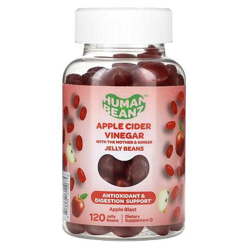 Human Beanz Apple Cider Vinegar Jelly Beans Apple Blast 120 Jelly Beans