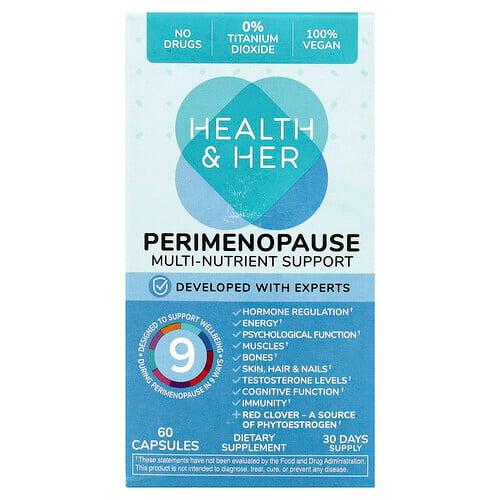 Health And Her Perimenopause Multi Nutrient Support 60 Capsules