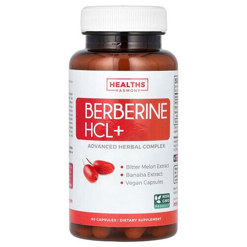 Healths Harmony Berberine Hcl 60 Capsules