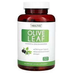 Healths Harmony Olive Leaf 750 Mg 120 Capsules