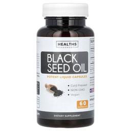 Healths Harmony Black Seed Oil 60 Capsules 500 Mg Per Capsule