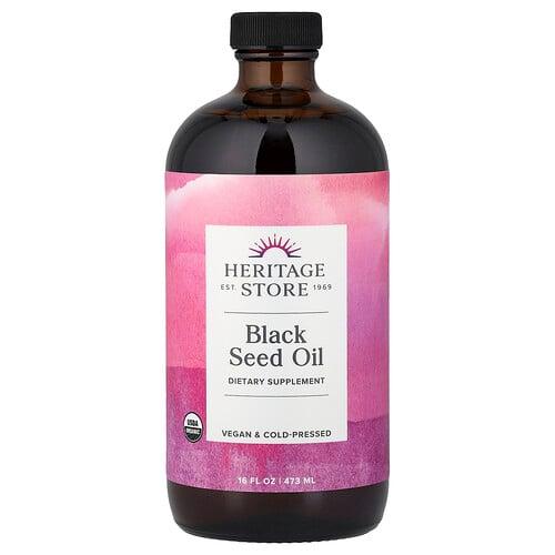 Heritage Store Black Seed Oil 16 Fl Oz 473 Ml