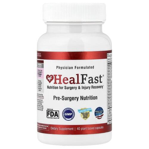 Healfast Pre Surgery Nutrition 40 Plant Based Capsules