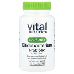 Vital Nutrients Hyperbiotics Bifidobacterium Probiotic 60 Vegan Tablets