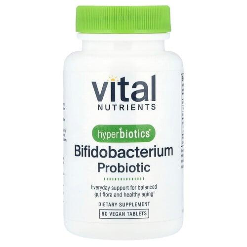 Vital Nutrients Hyperbiotics Bifidobacterium Probiotic 60 Vegan Tablets