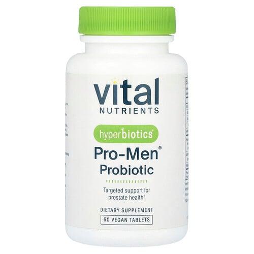 Vital Nutrients Hyperbiotics Pro Men Probiotic 60 Vegan Tablets