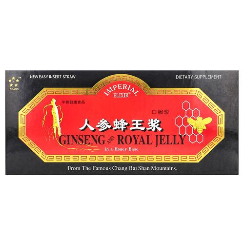 Imperial Elixir Ginseng Royal Jelly 10 Bottles 0 34 Fl Oz 10 Ml Each product image
