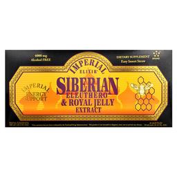 Imperial Elixir Siberian Eleuthero Royal Jelly Extract Alcohol Free 30 Bottles 0 34 Fl Oz 10 Ml Each