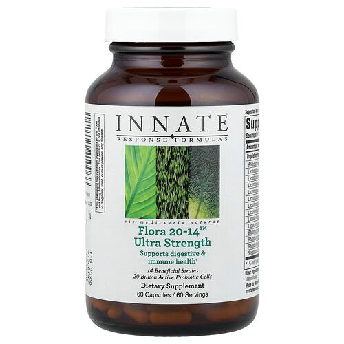 Innate Response Formulas Flora 20 14 Ultra Strength 60 Capsules