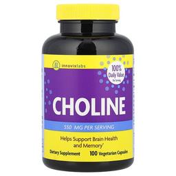 Innovixlabs Choline 100 Vegetarian Capsules 275 Mg Per Capsule