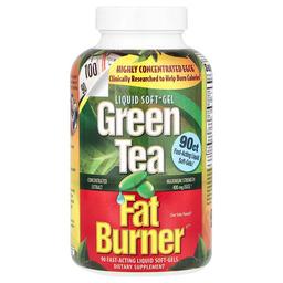 Applied Nutrition Green Tea Fat Burner 90 Fast Acting Liquid Soft Gels